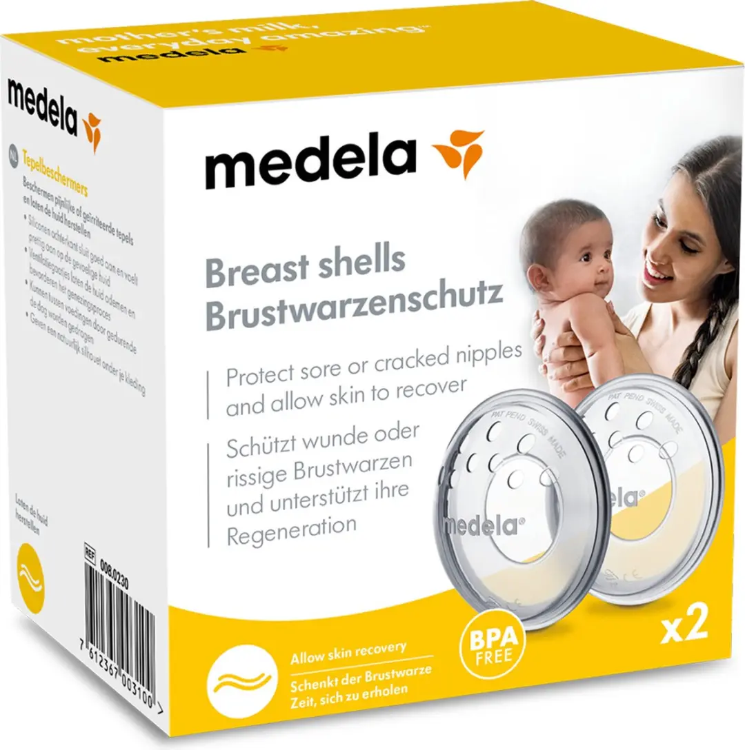 Medela Tepelbeschermers - Multicolor - 2 Stuks