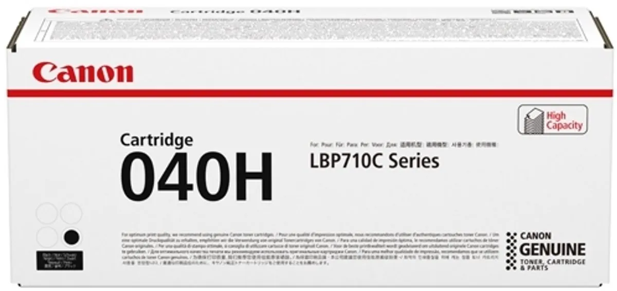 Canon 040H Toner - Zwart - 10.000 pagina's