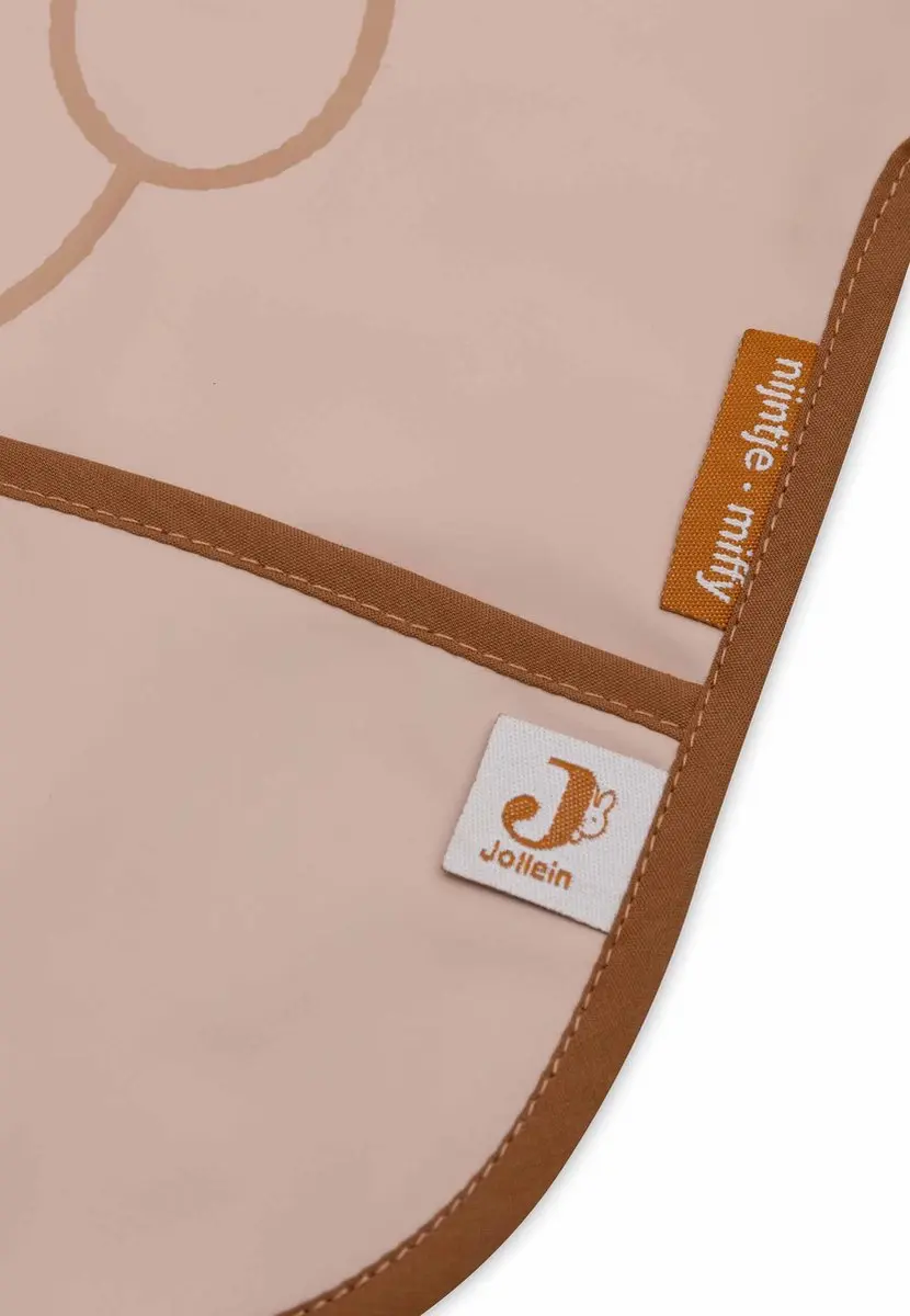 Jollein x Nijntje Baby Slab Waterproof Miffy Peekaboo Wild Rose - afbeelding 6 van 6