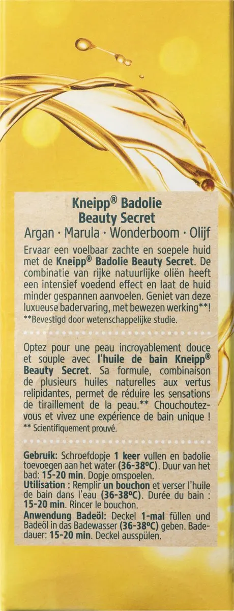 Kneipp Beauty Secret Badolie 100ml