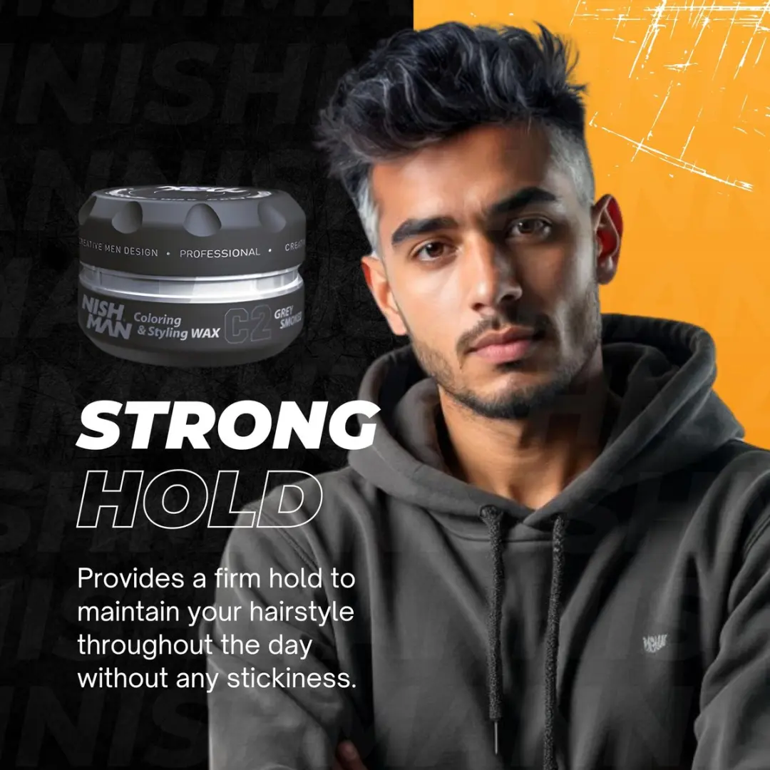 Nishman Grijs Haarcrème 100ml - Unisex