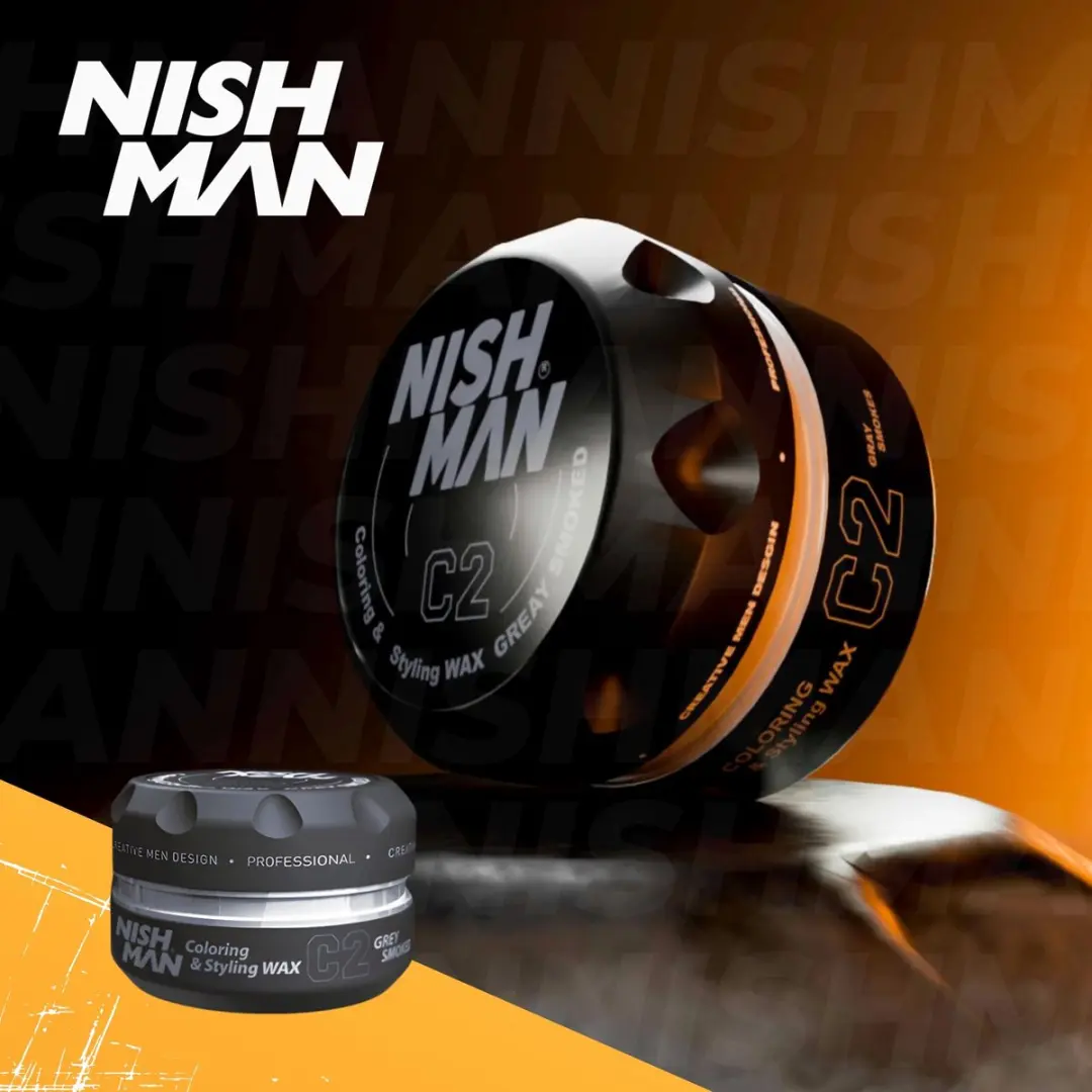 Nishman Grijs Haarcrème 100ml - Unisex