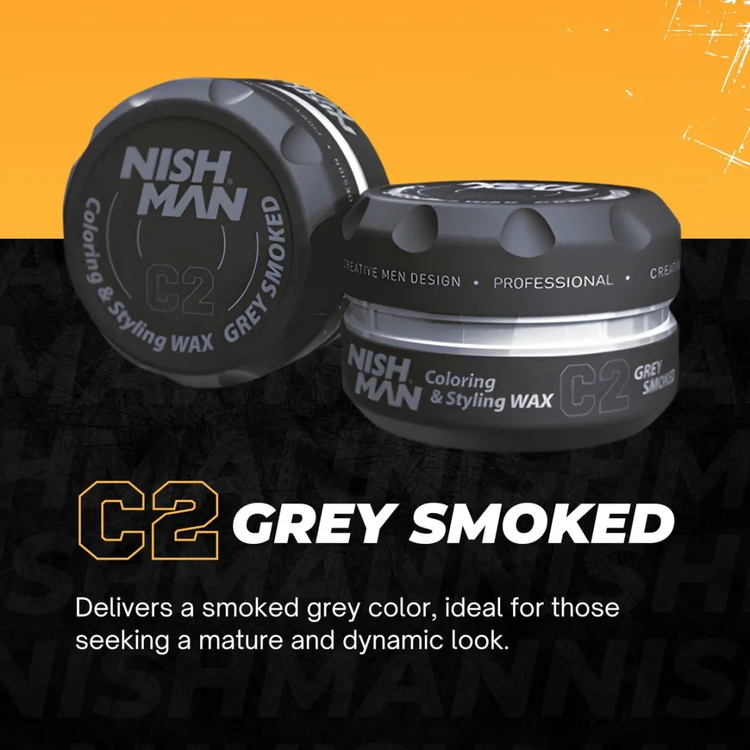 Nishman Grijs Haarcrème 100ml - Unisex