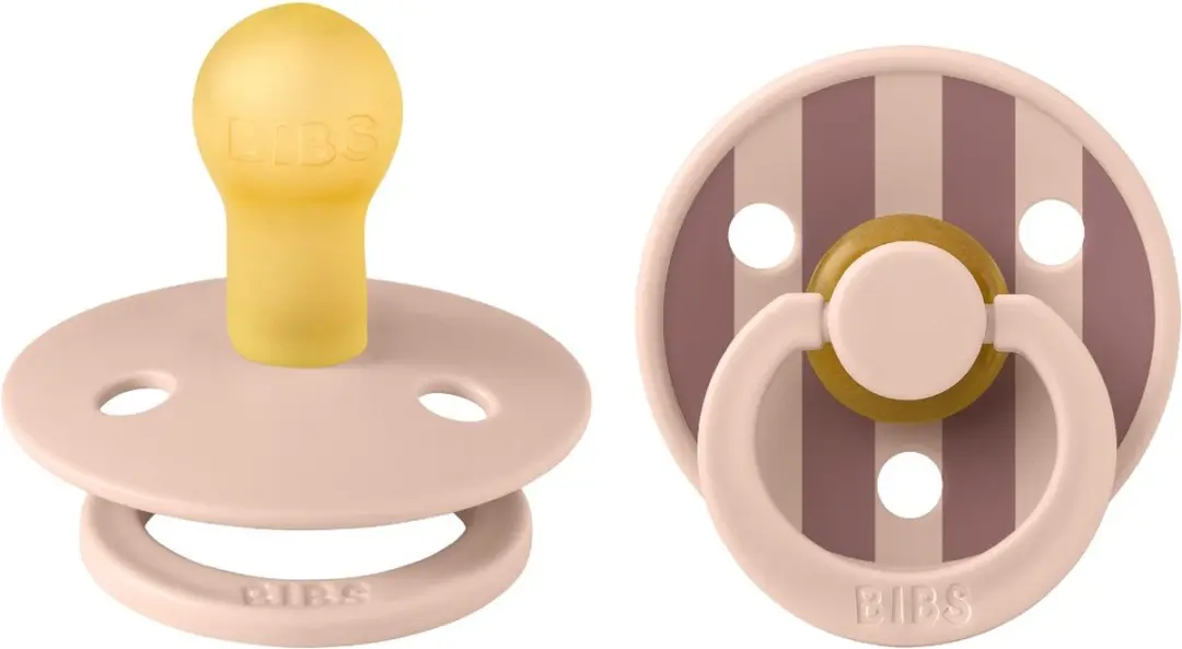BIBS Studio Blush Mix Fopspenen 0-6 maanden - 2 Stuks