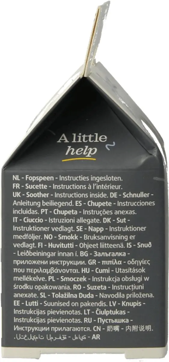 Difrax Fopspeen Natural 18+ M - Assorti