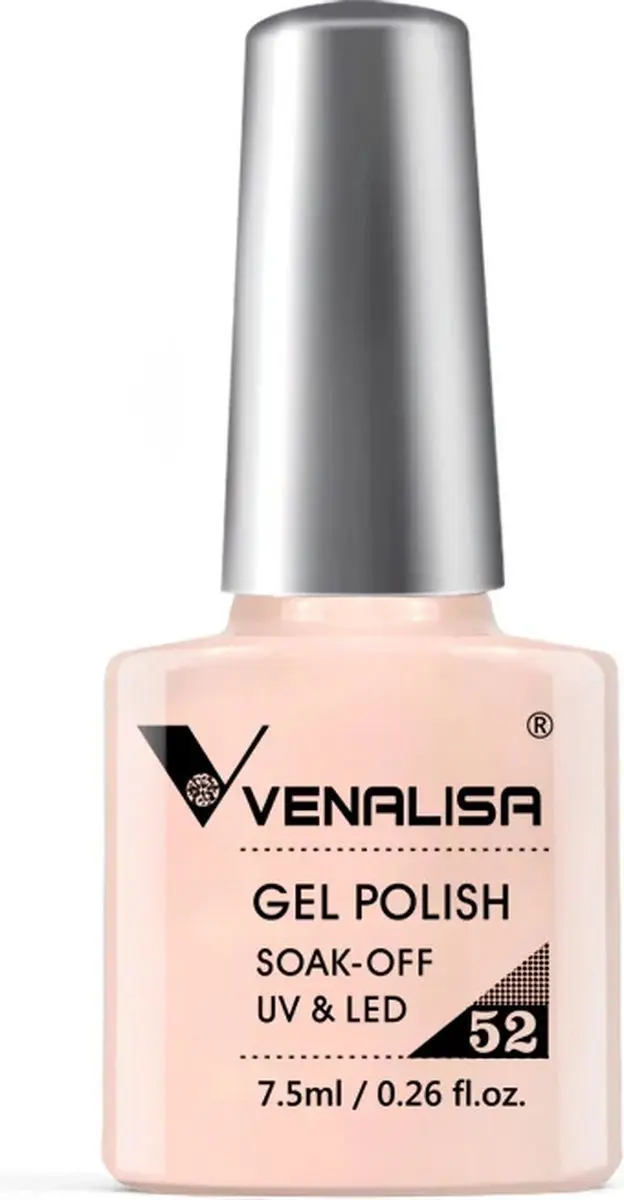 Venalisa UV Gellak Nude 7.5ml - 2 Stuks