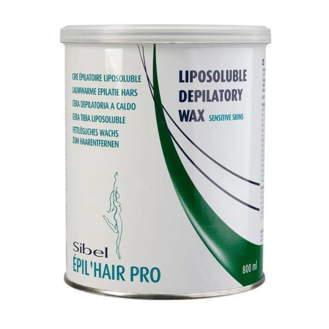 Sibel Epil'Hair Pro Ontharingswas 800ml - Gevoelige Huid - Groen