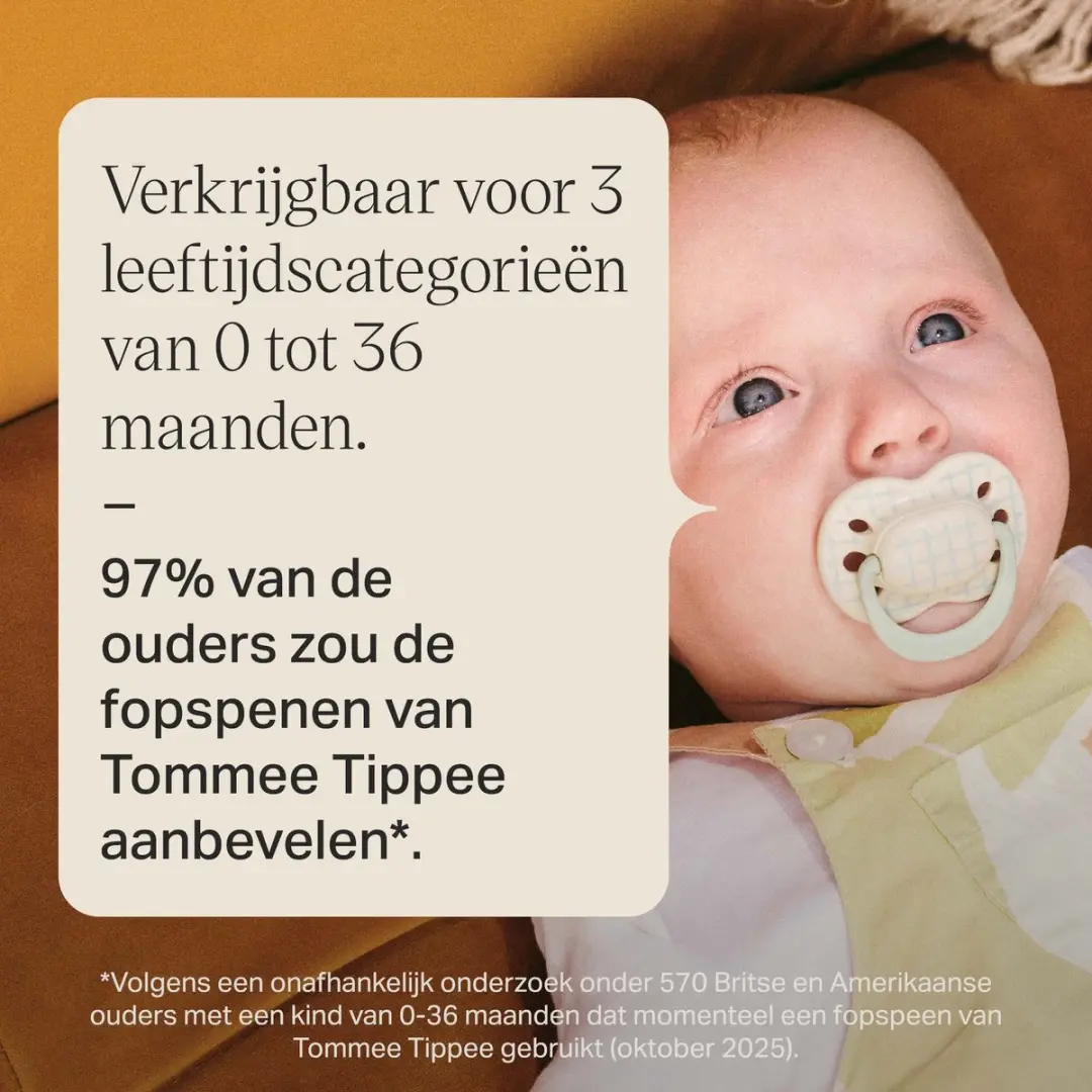 Tommee Tippee Ultimate Fit Fopspeen - 4 Stuks - Blauw