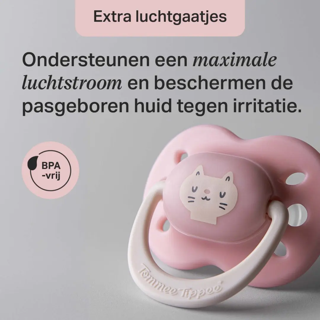 Tommee Tippee Ultimate Fit Fopspeen - 4 Stuks - Blauw