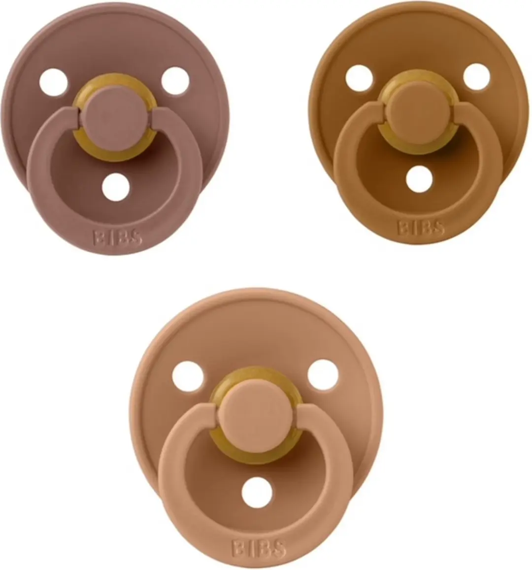 BIBS Fopspeen 0-6 Maanden Set 3 Stuks