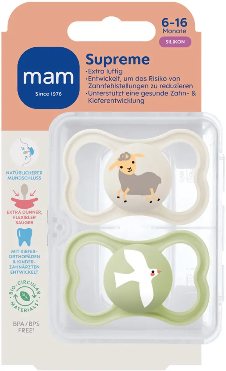 MAM Supreme Fopspeen 6-18mnd