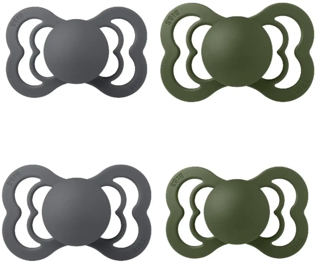 BIBS Supreme Fopspenen Set Maat 2