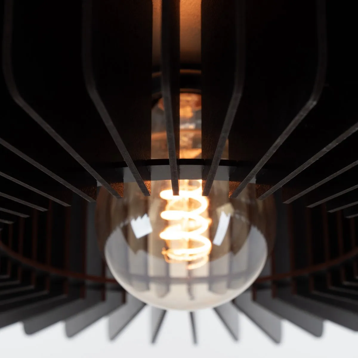 Eglo Palombaia Plafondlamp E27 - Ø50cm - Zwart