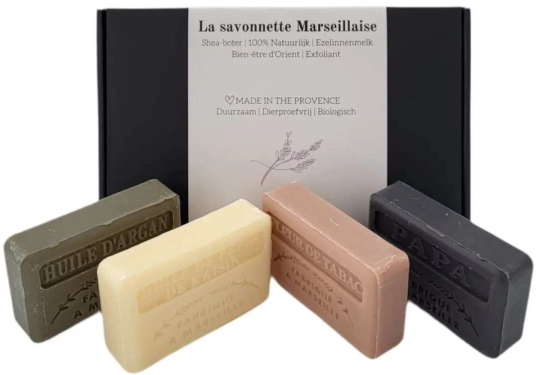 Savon de Marseille Zeep Argan & Tabaksbloem 500g