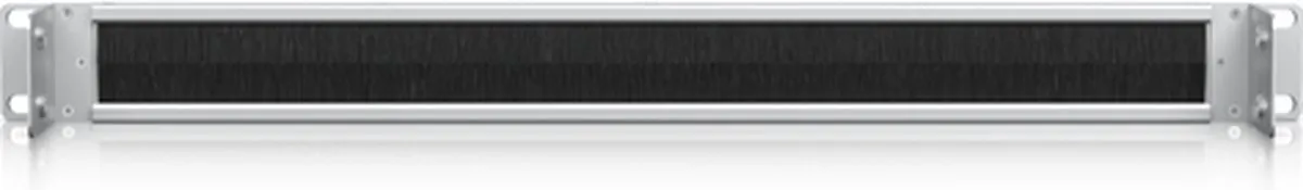 Ubiquiti UACC-RACK-PANEL-BRUSH-1U Borstelpaneel 1U - Zwart/Staal