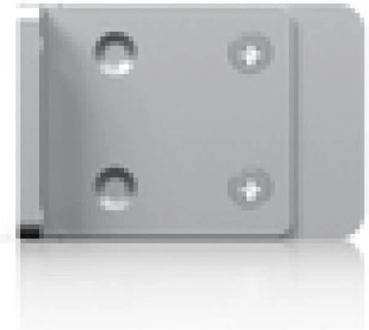 Ubiquiti UACC-RACK-PANEL-BRUSH-1U Borstelpaneel 1U - Zwart/Staal