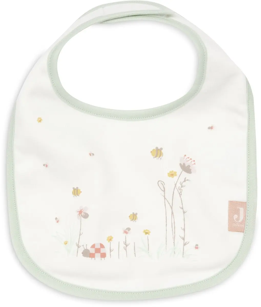Jollein Jersey Waterproof Slabbetjes - 5 Stuks Pretty Picnic