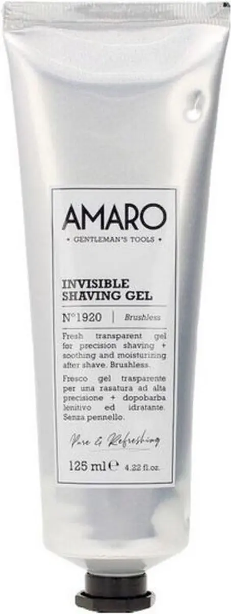 Farmavita Amaro Nº1920 Scheergel 125ml - Transparant