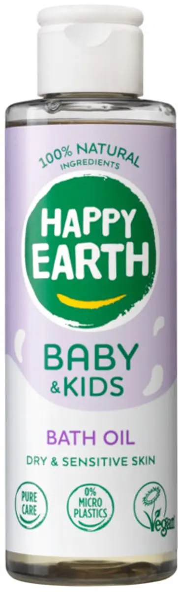 Happy Earth Baby & Kids Badolie 150ml