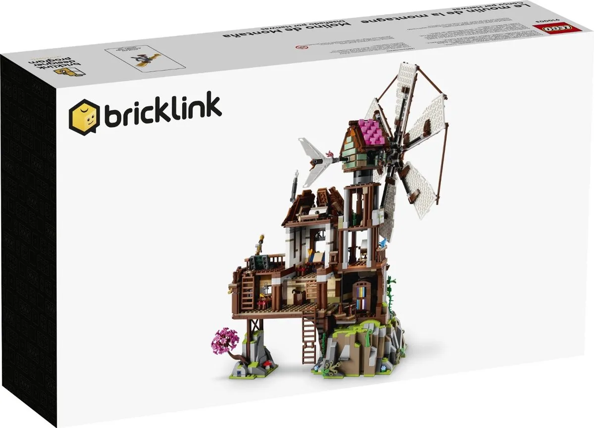 LEGO BrickLink Mountain Windmill 2086 Stukken - Multicolor