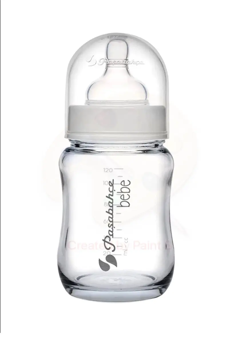 Pasabahce Glazen Babyfles 120ml