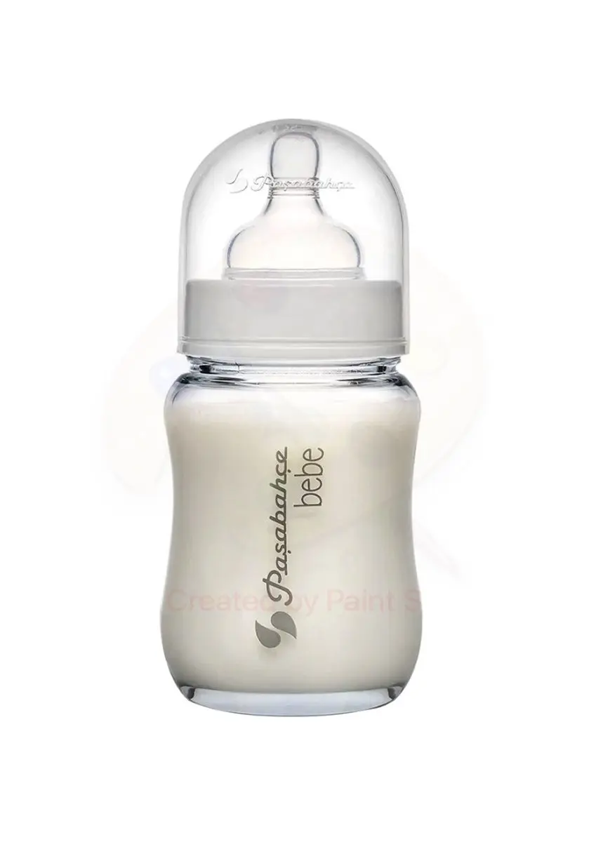 Pasabahce Glazen Babyfles 120ml - Transparant