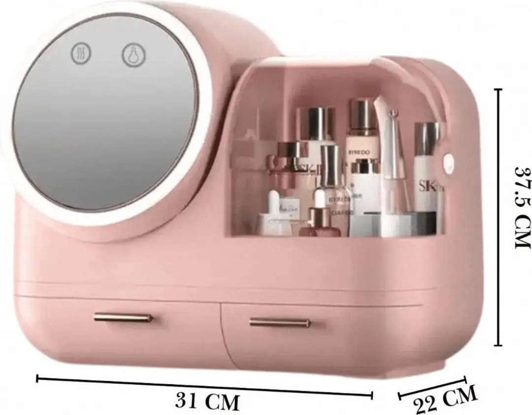 Guardian Beauty Make-up Organisator 5239 - Roze - 2 Lades - afbeelding 6 van 6