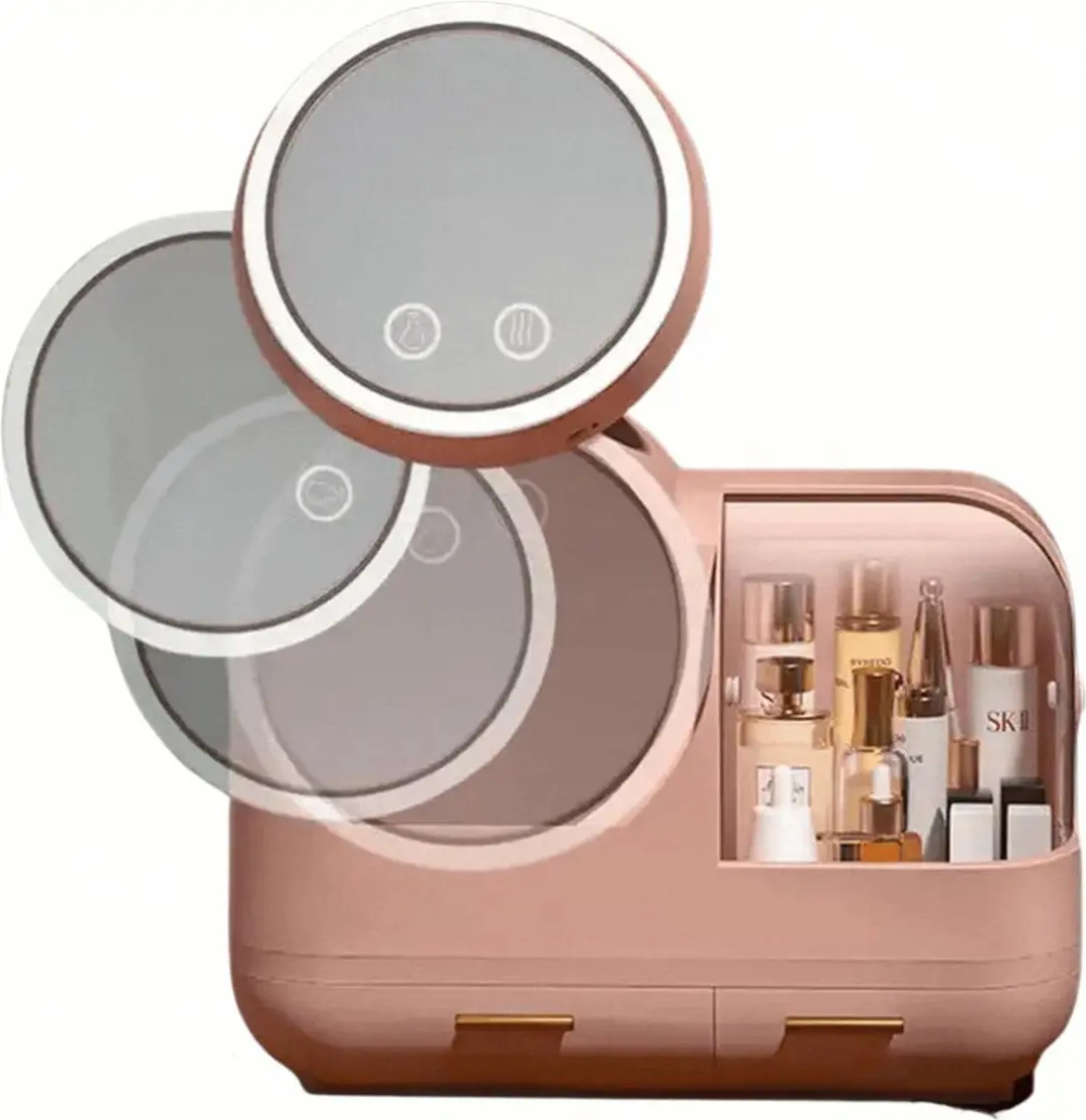 Guardian Beauty Make-up Organisator 5239 - Roze - 2 Lades