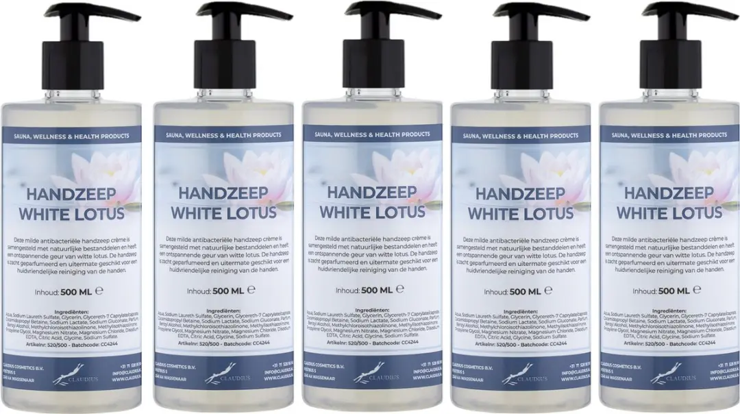 Splashbox Cosmetics Handzeep White Lotus 500ml