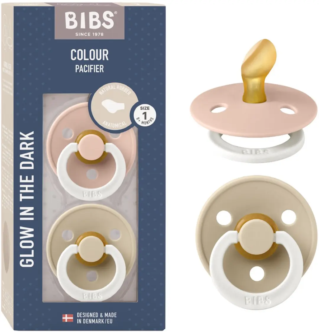 BIBS Colour Anatomische Speen Maat 1