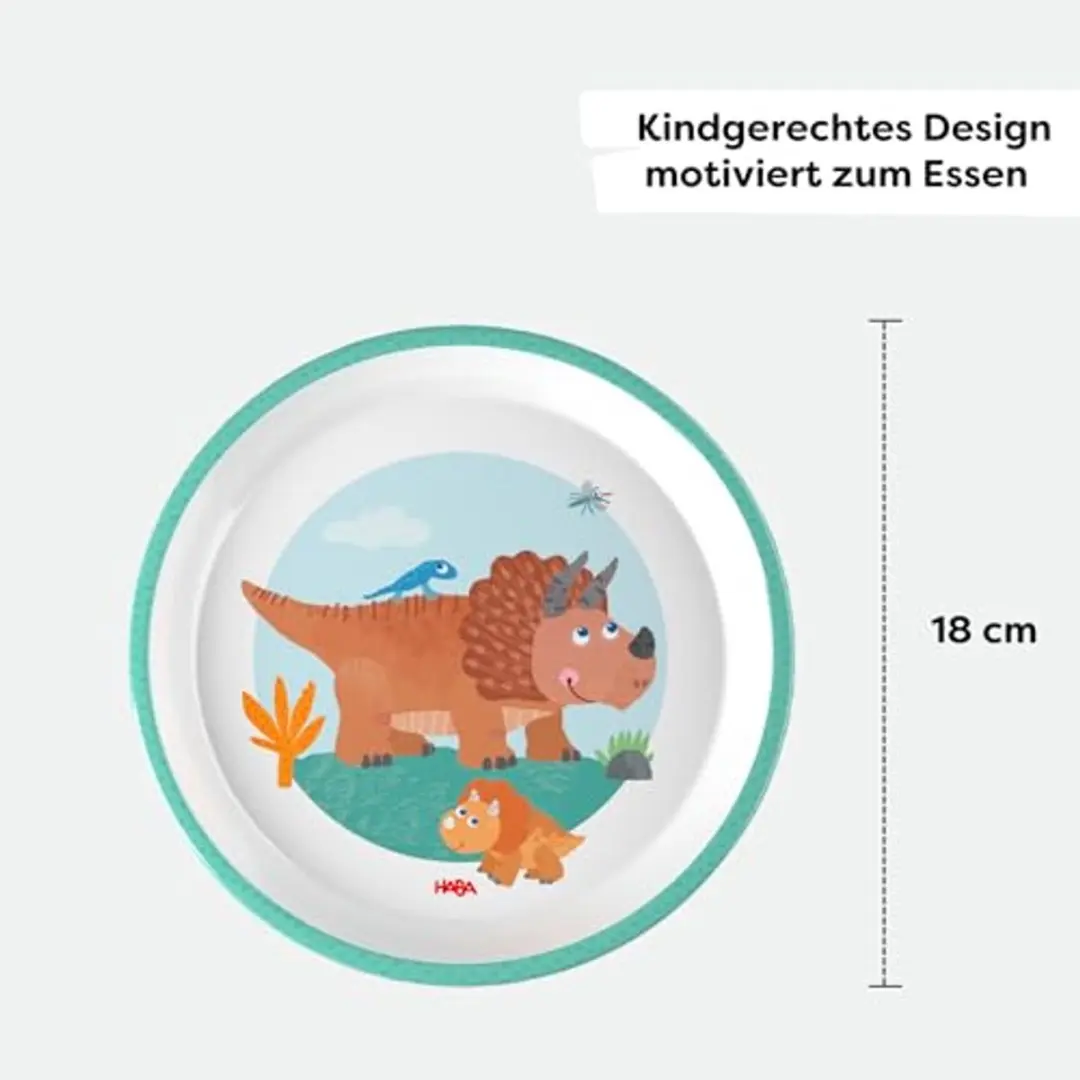 Haba Dino Thema Kinderservies - Meerkleurig