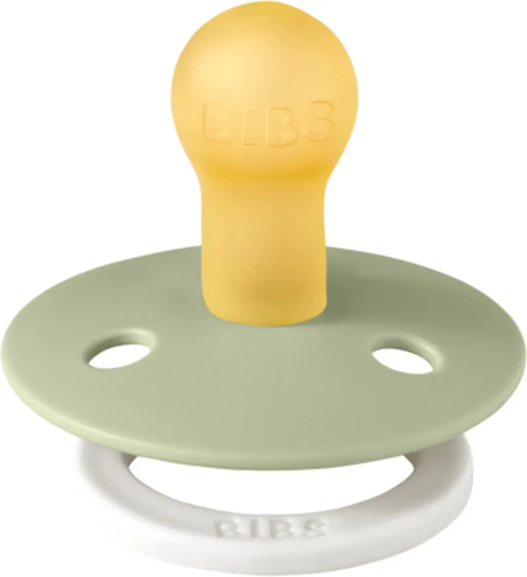 BIBS Sage Glow Glow-in-the-Dark Speen - Maat 1 - 0-6 maanden
