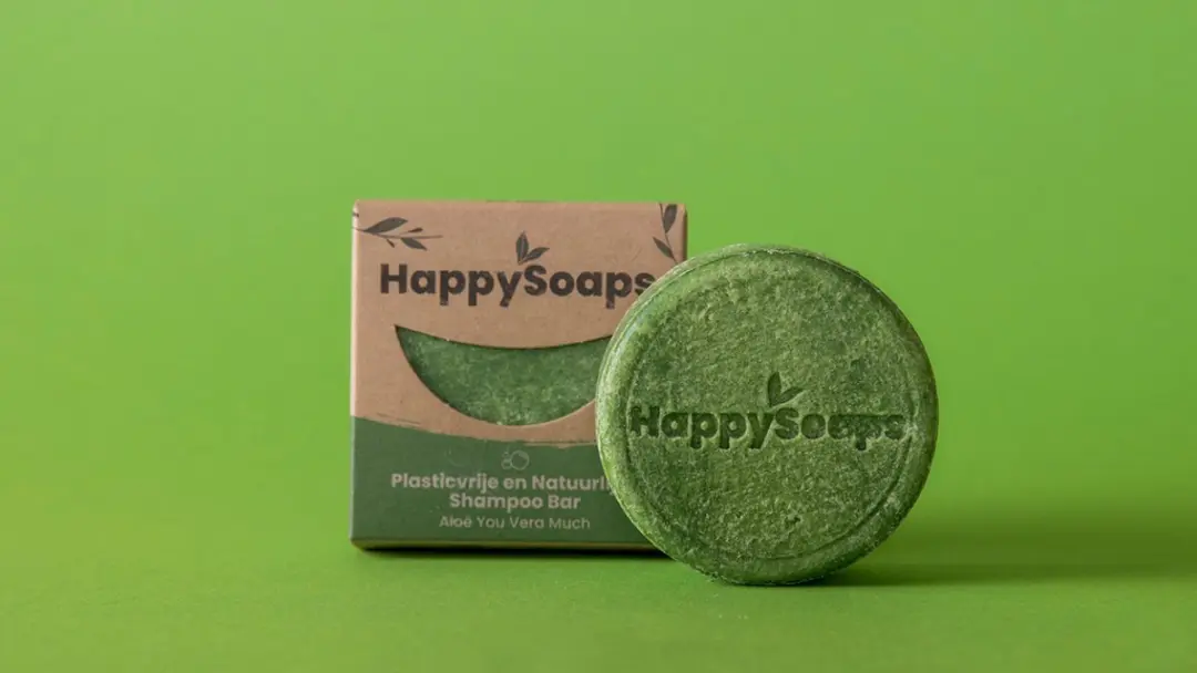 HappySoaps Aloë You Vera Much Shampoo Bar - 3x70g