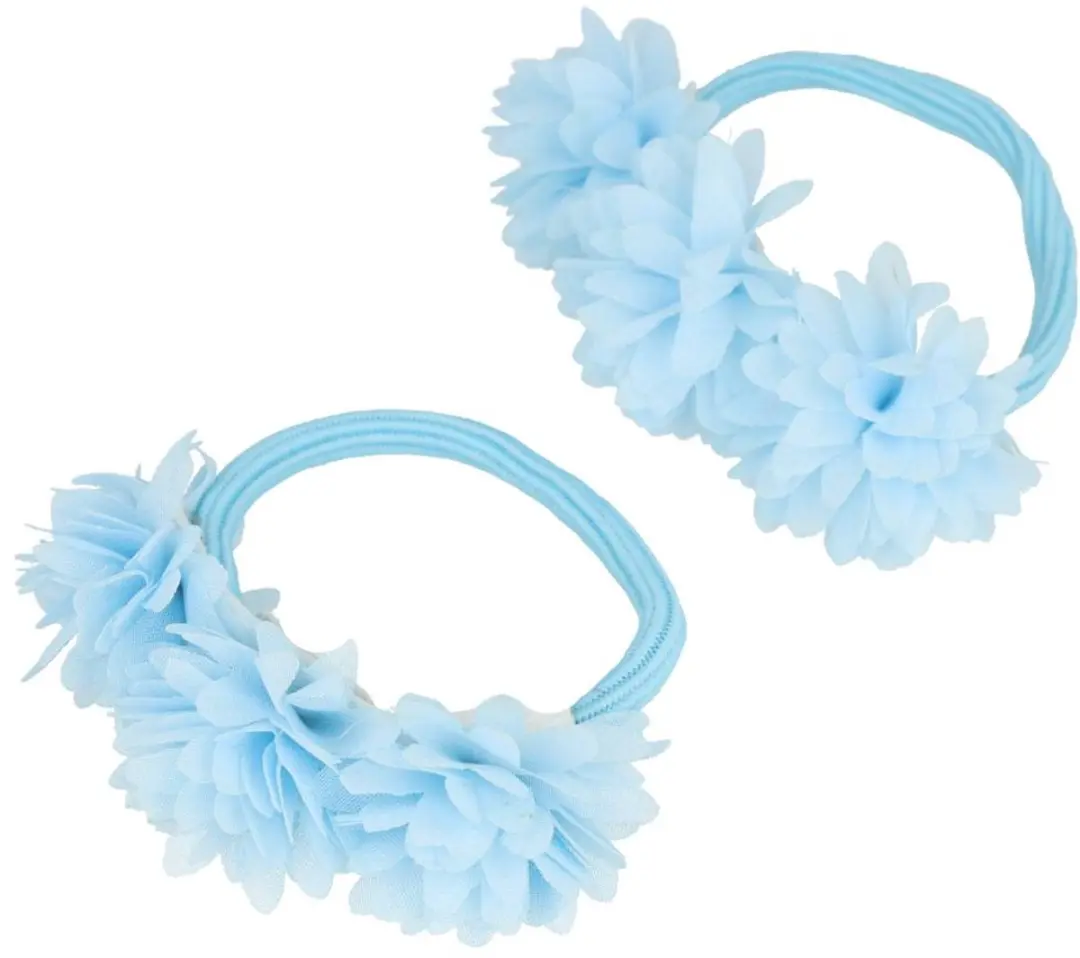 Haarsoires Bloemen Elastiekjes