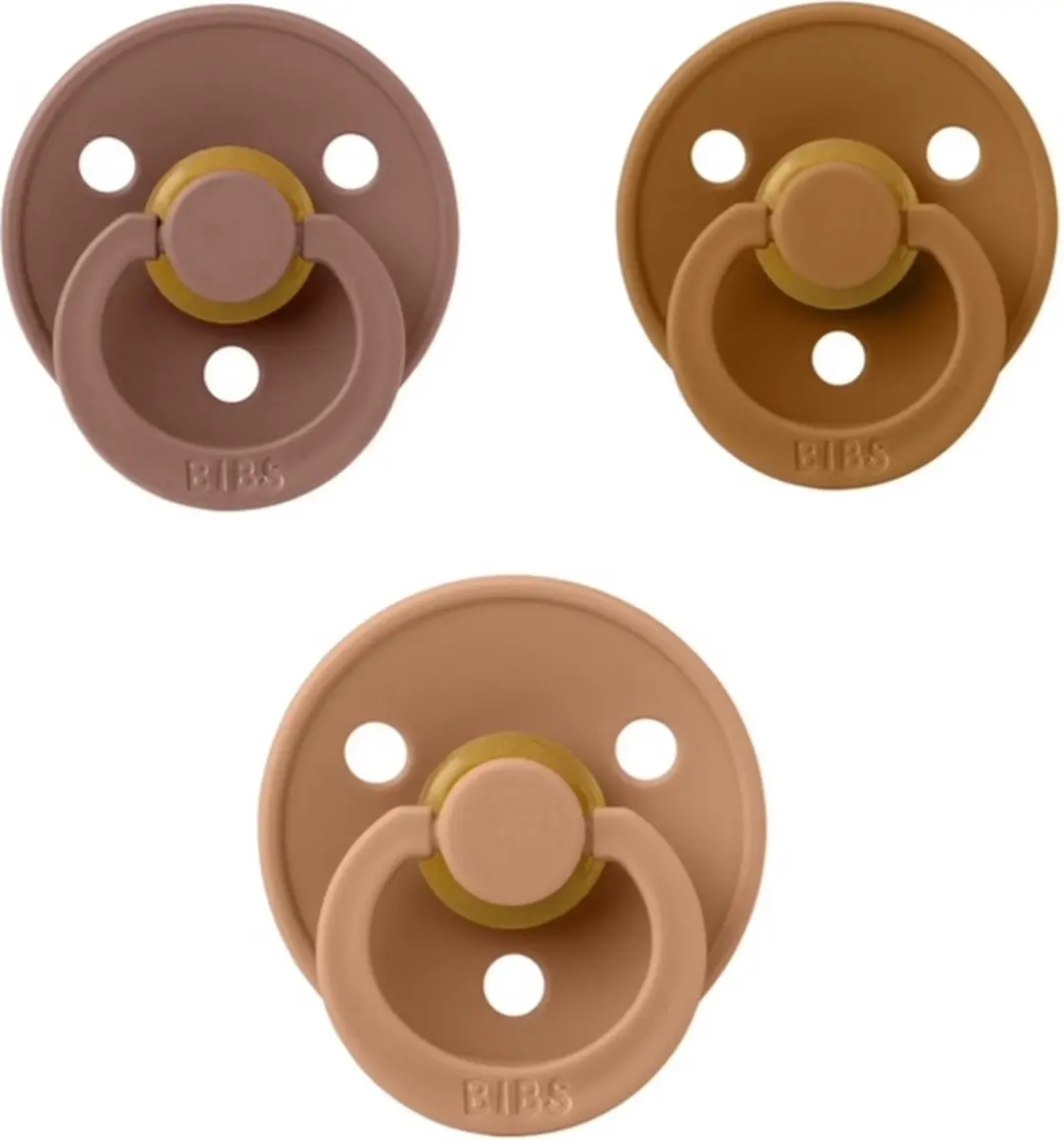 BIBS Fopspeen 0-6 Maand Set 3 Stuks
