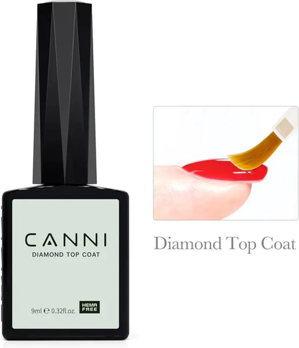 Canni UV Gellak Top Coat 9ml