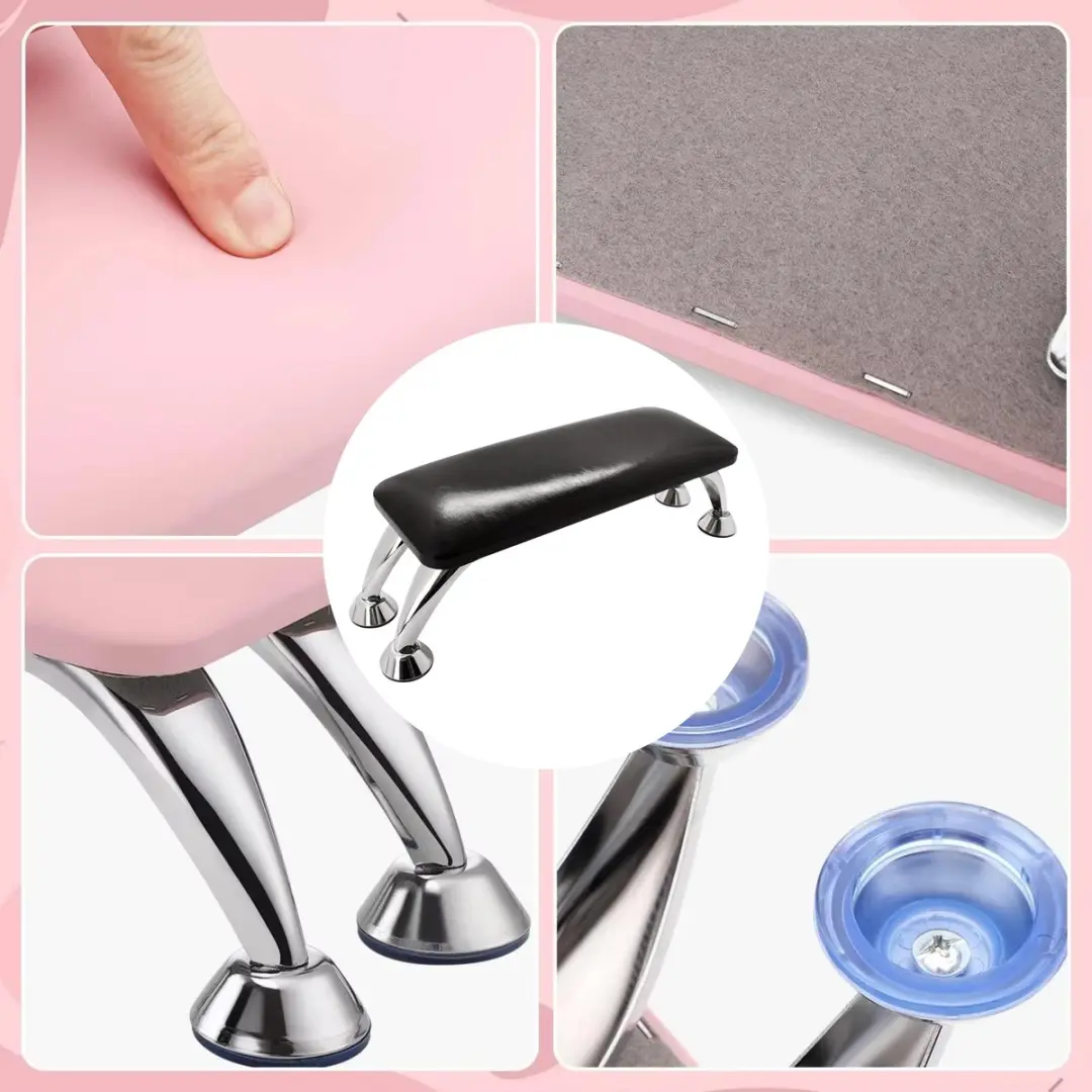 Guardian Beauty Nagelarmsteun Leren Zwart