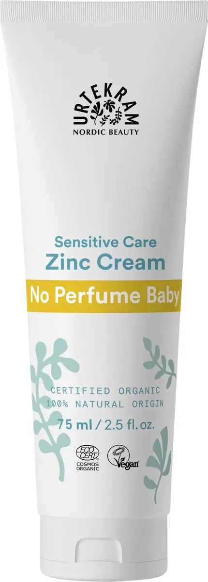 Urtekram Parfumvrije Baby Zinkcrème 75ml