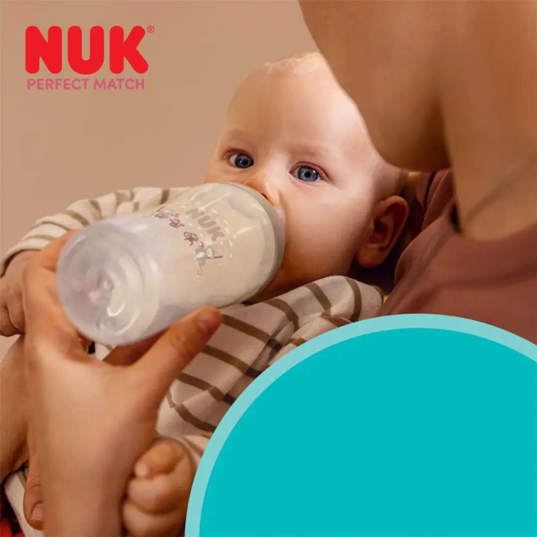 NUK Mickey Mouse Babyfles 150ml/260ml - 3 Stuks - Multicolor