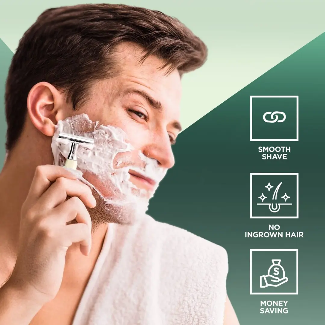 Haryali London Double Edge Safety Razor - Ivoor