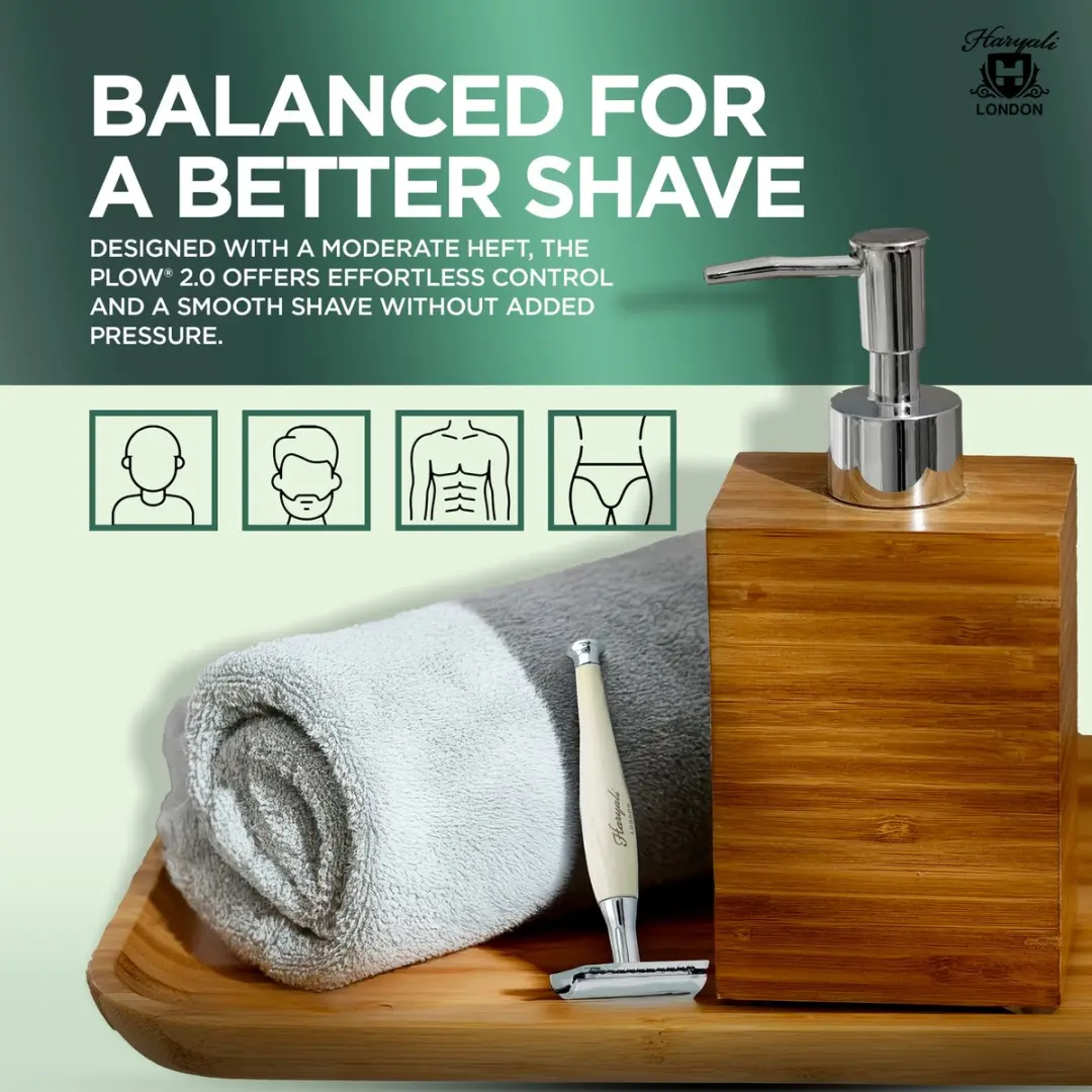 Haryali London Double Edge Safety Razor - Ivoor - afbeelding 6 van 6