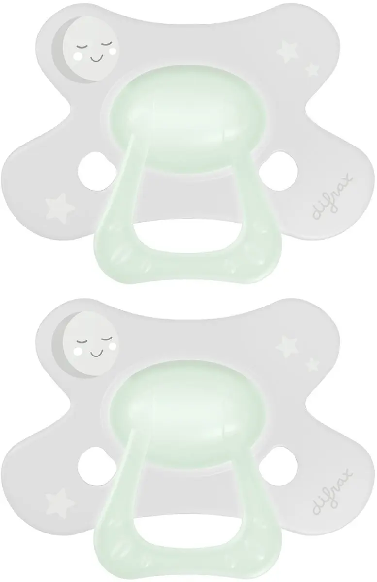Difrax Natural Fopspeen Glow in the Dark