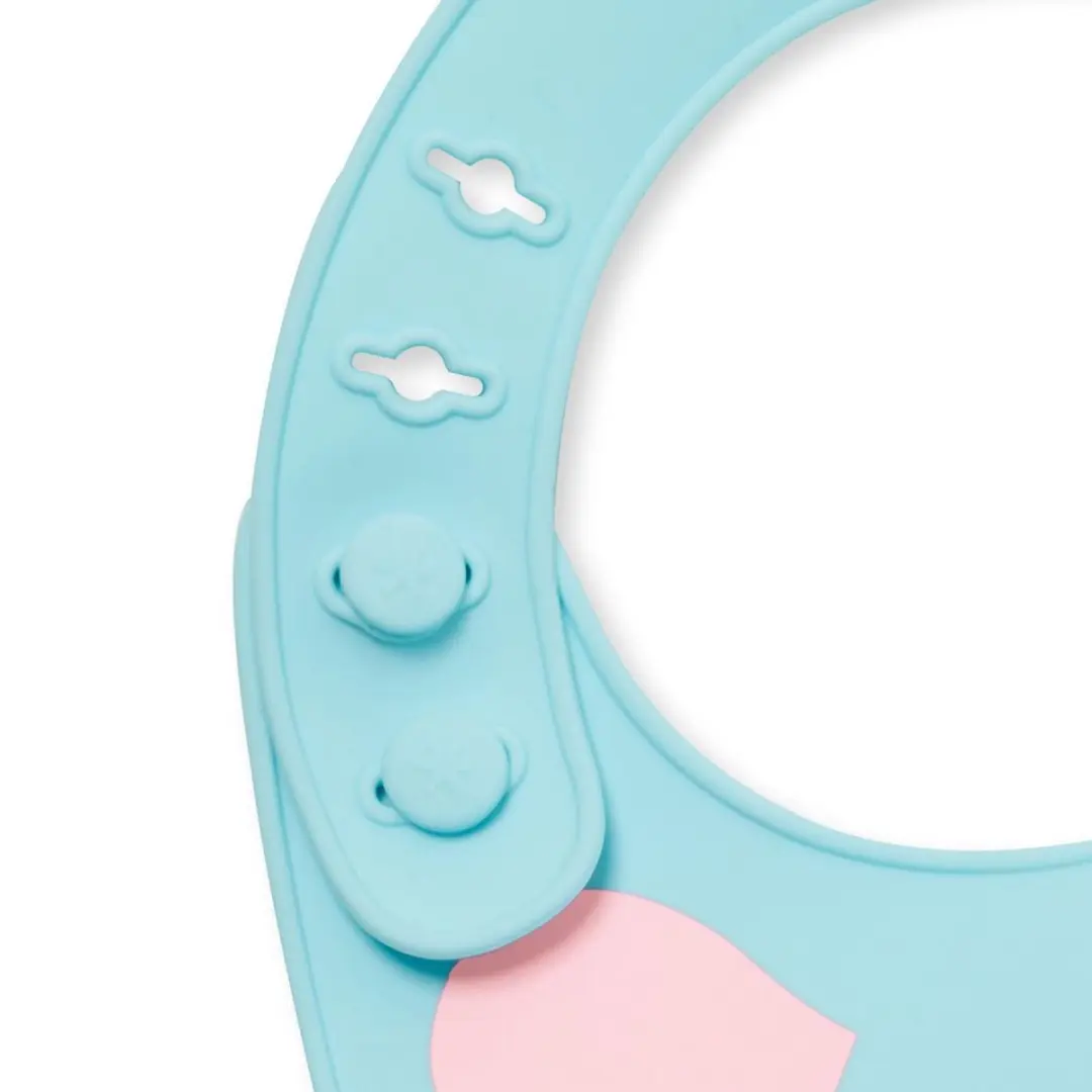 Skip Hop Zoo Fold & Go Siliconen Slabbetje - Butterfly - Multicolor