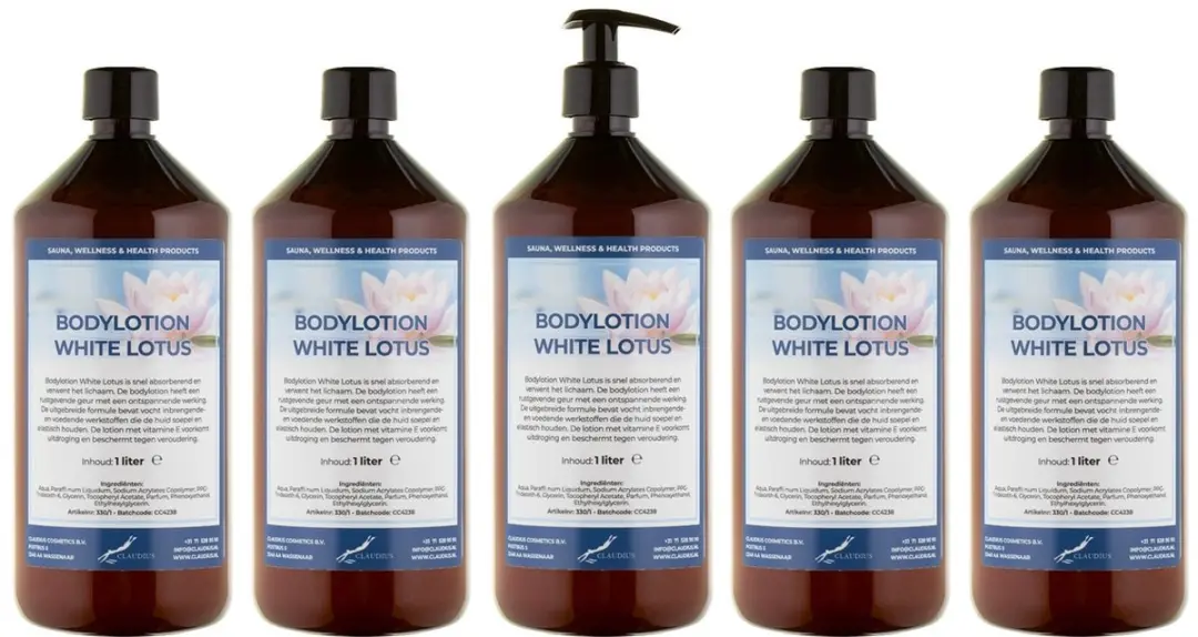 Splashbox Cosmetics White Lotus Bodylotion 5L