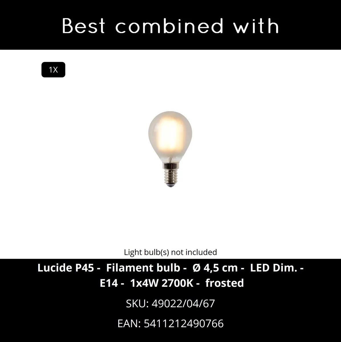 Lucide Ramzi Tafellamp Ø18cm - Beige