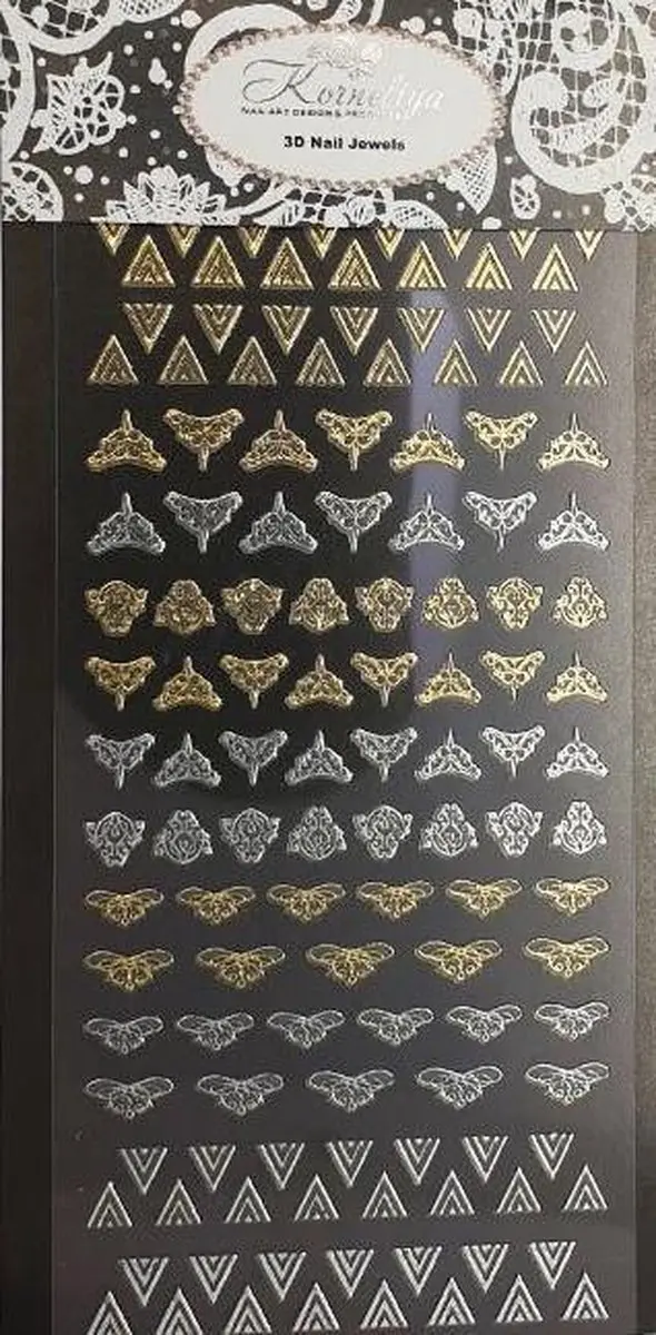 Korneliya 3D Nail Jewels XL07 Nagelstickers