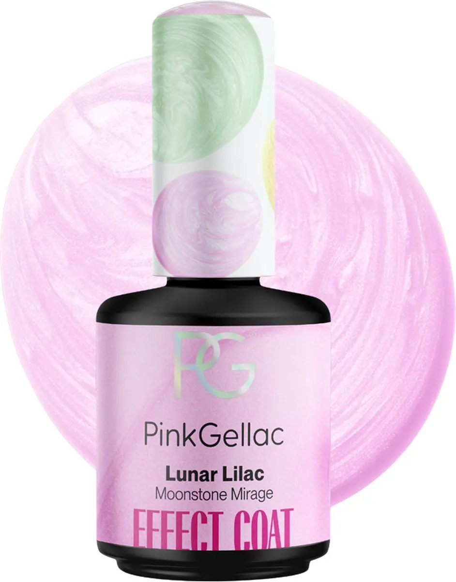 Pink Gellac Gellak Effect Coat Lunar Lilac 15ml