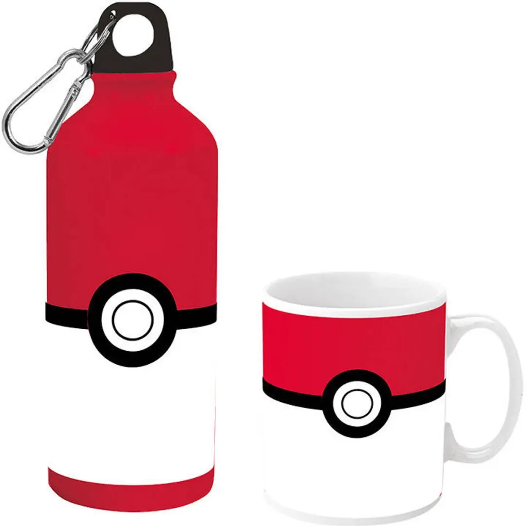 Pokémon Aluminium Drinkfles & Keramische Mok