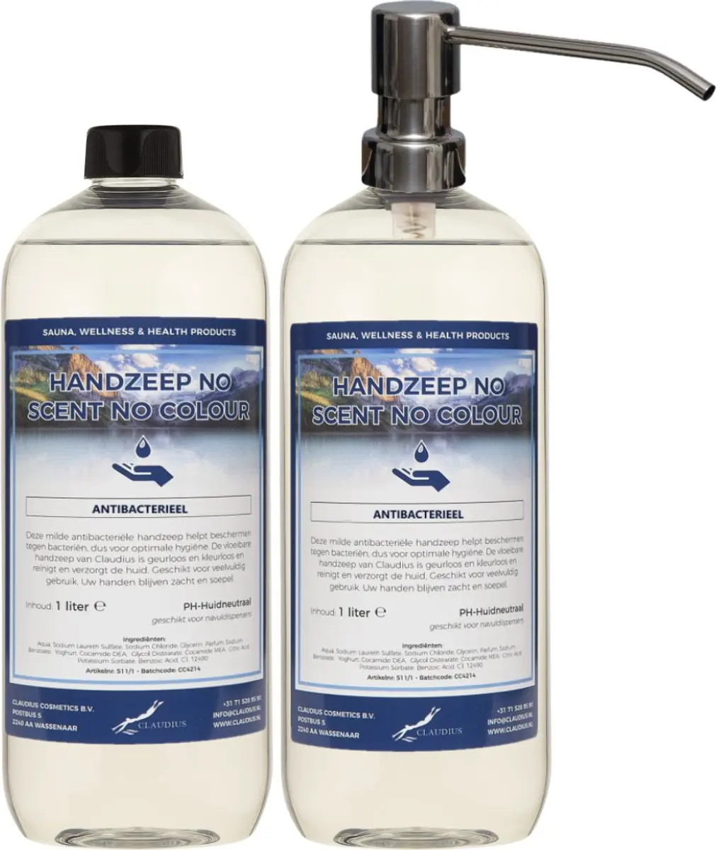 Splashbox Cosmetics Handzeep No Scent No Colour 2L