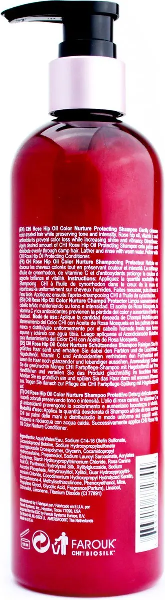 Chi Natural Life Rose Hip Oil Shampoo 739ml